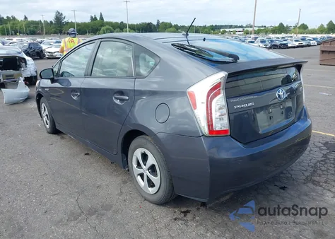 2012 Toyota Prius Two из США, поврежденный, VIN JTDKN3DUXC5505401